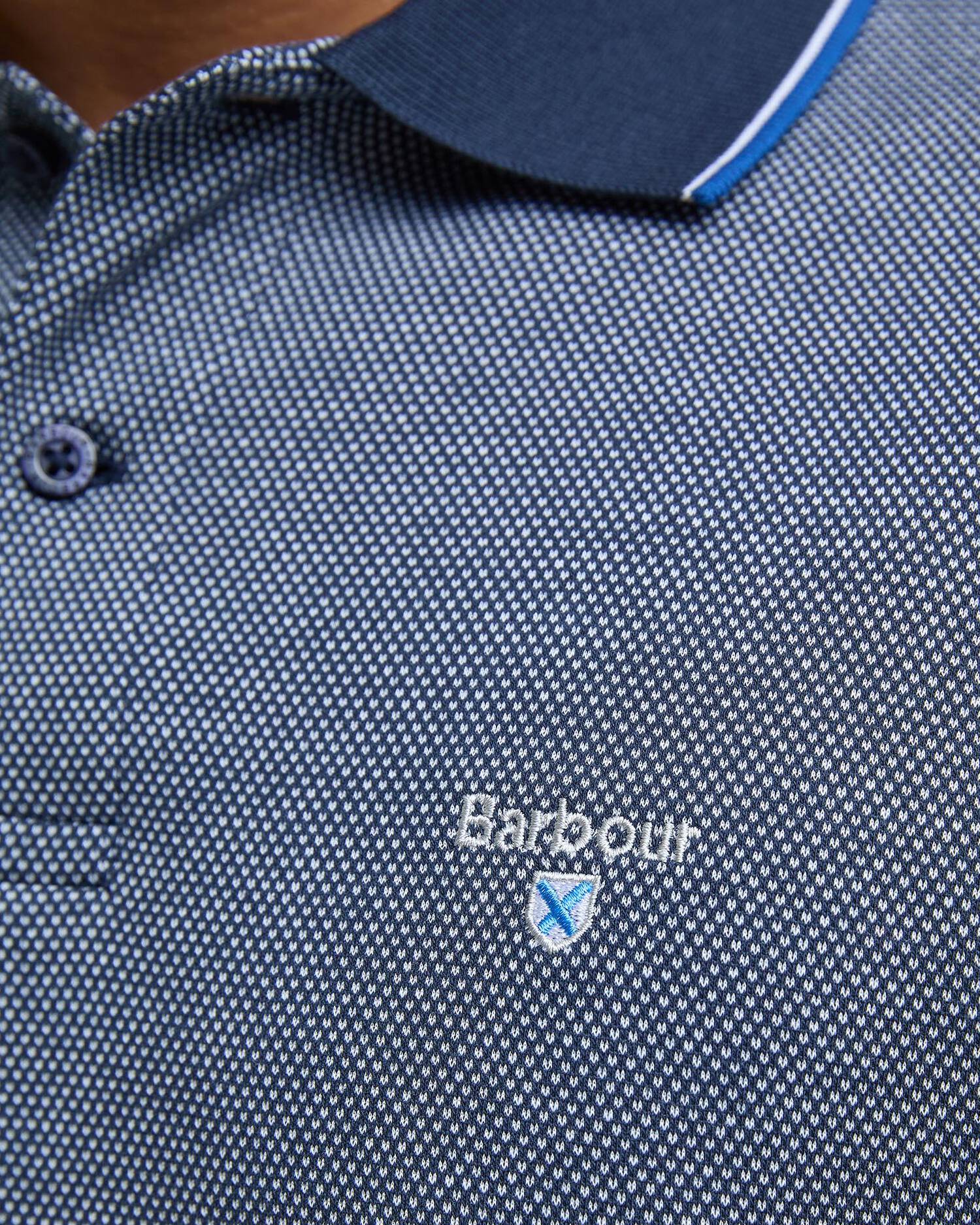 Barbour Hanswell Tailored Polo NAVY