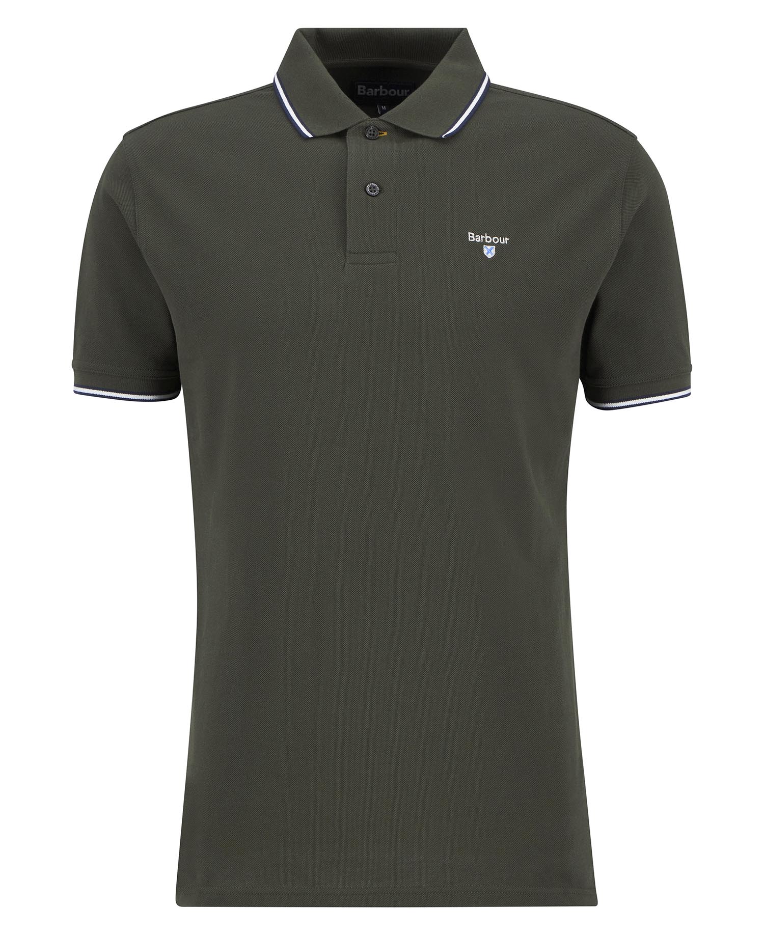 Barbour Fielding Tailored Polo OLIVE