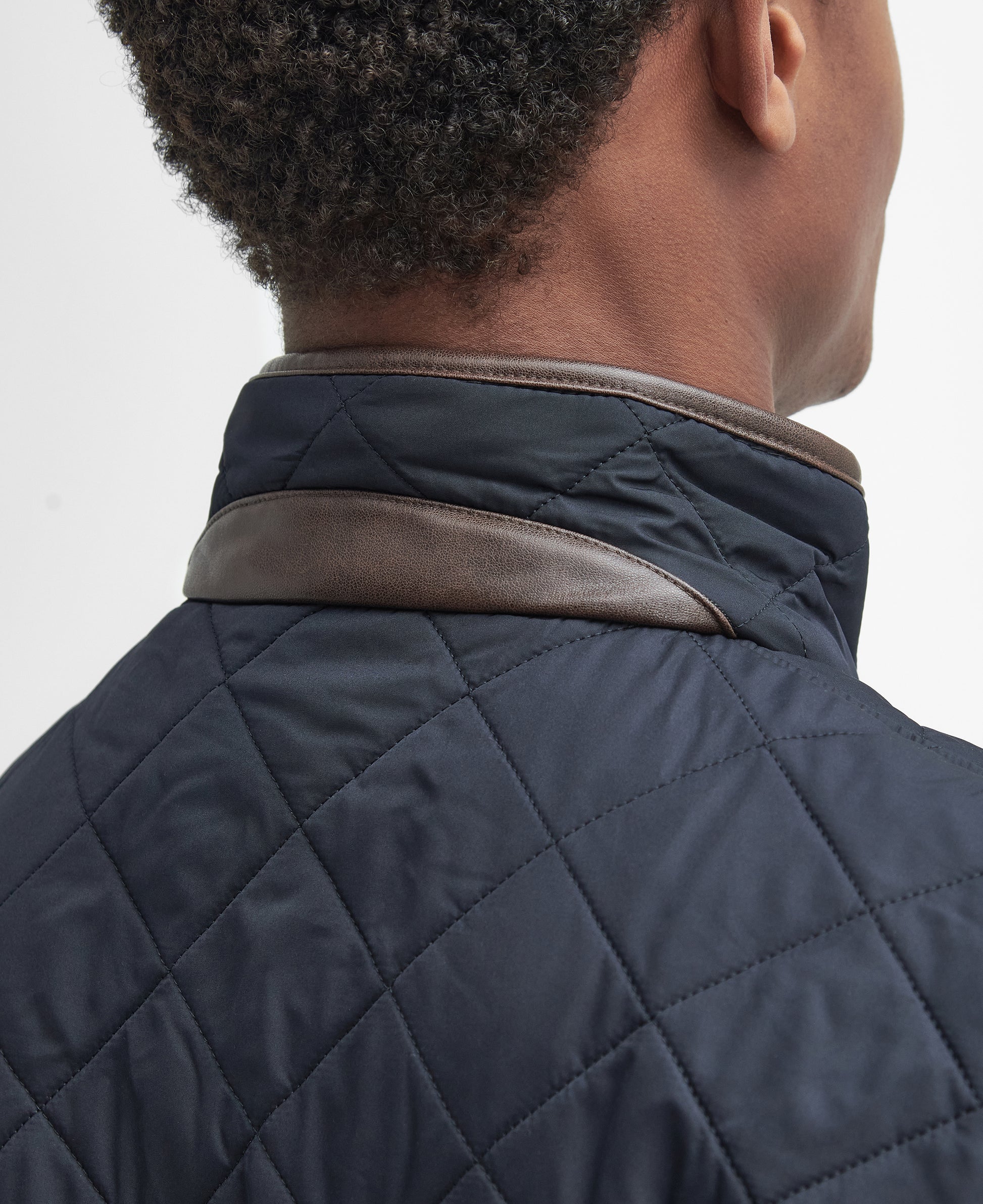 Barbour Powell  Quilted Jacket Navy