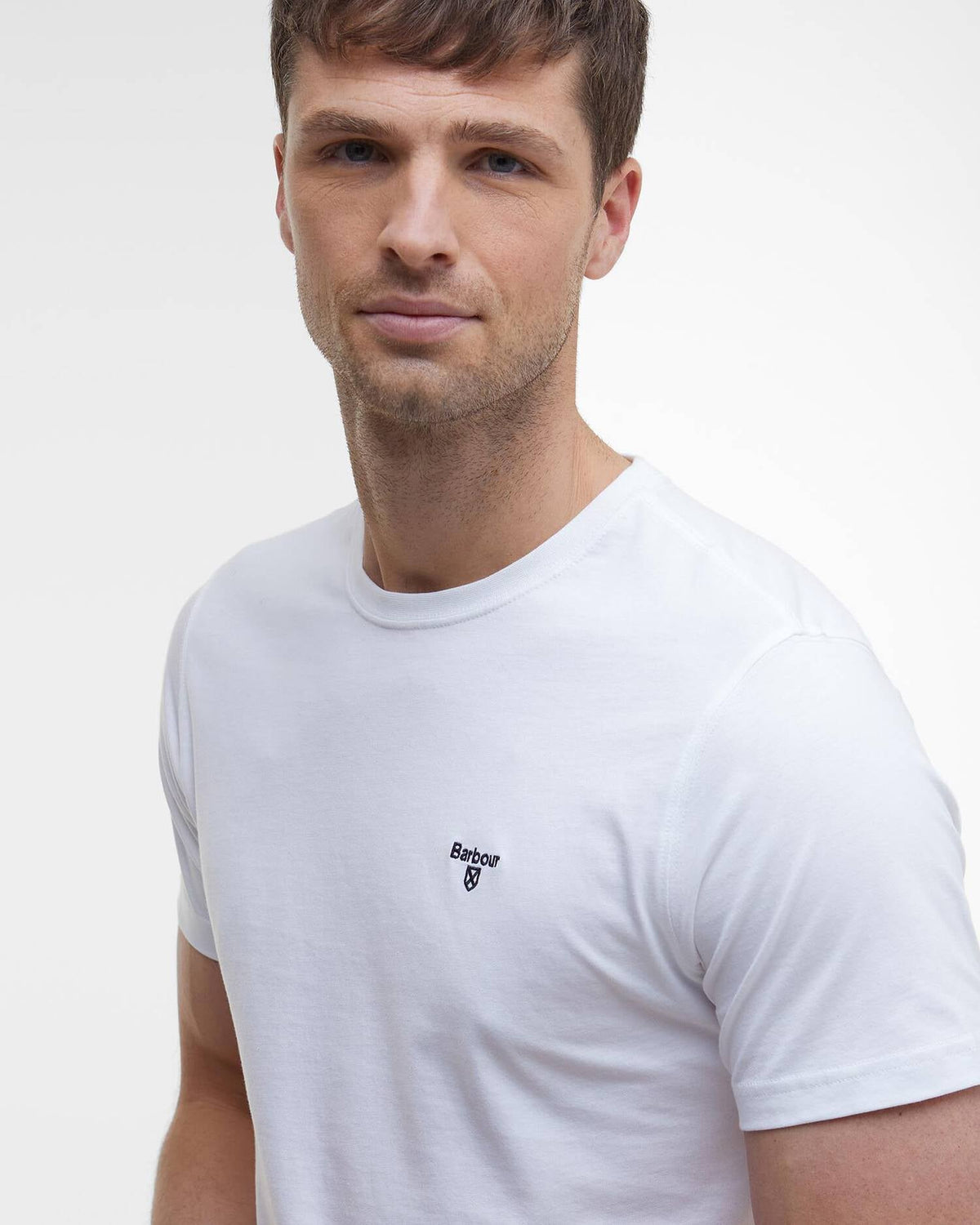 Barbour Essential Sports Tee WHITE