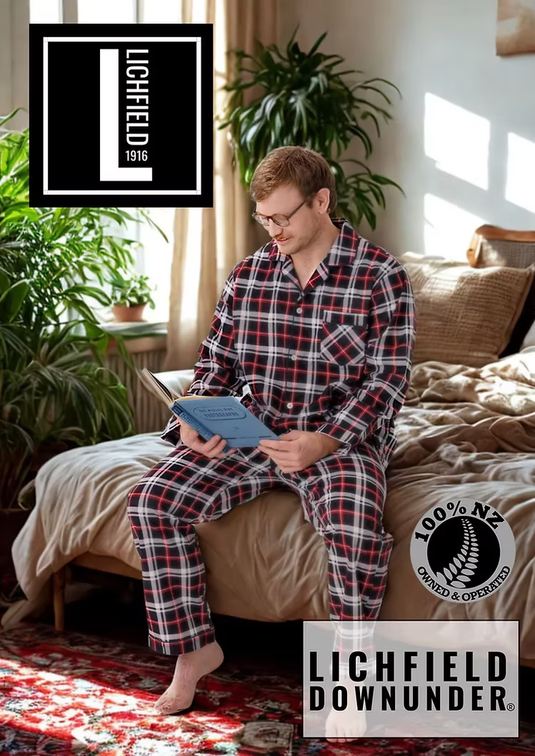 Lichfield Brushed Cotton Pyjamas