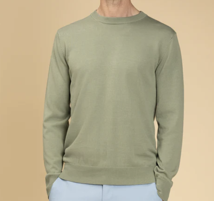 Como age Green Crew Neck