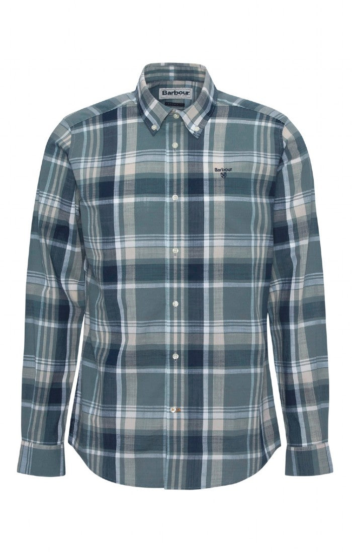Barbour Kidd Tailored shirt Vintage Teal