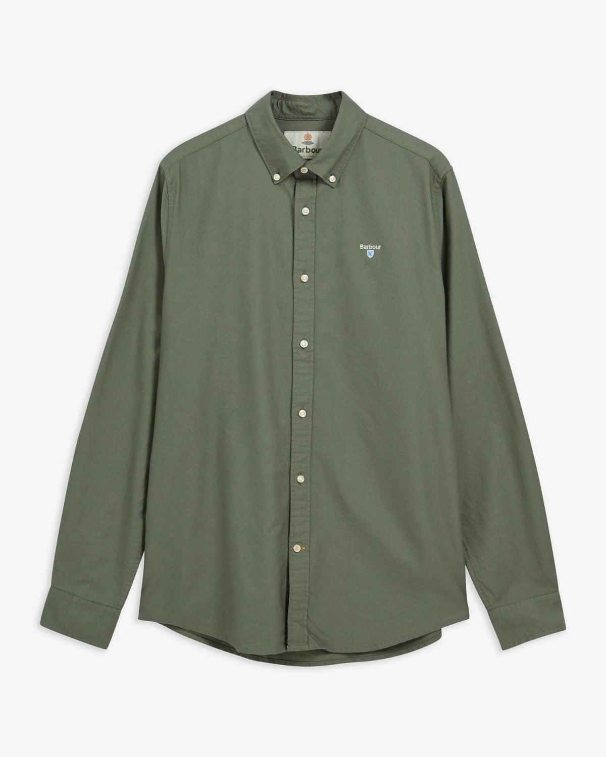 Barbour Oxtown Tailored Shirt ALGAVE GREEN