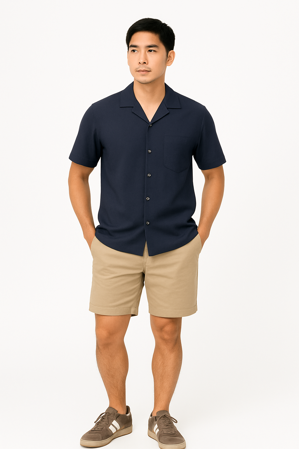 Hahei Short Sleeve Shirt NAVY