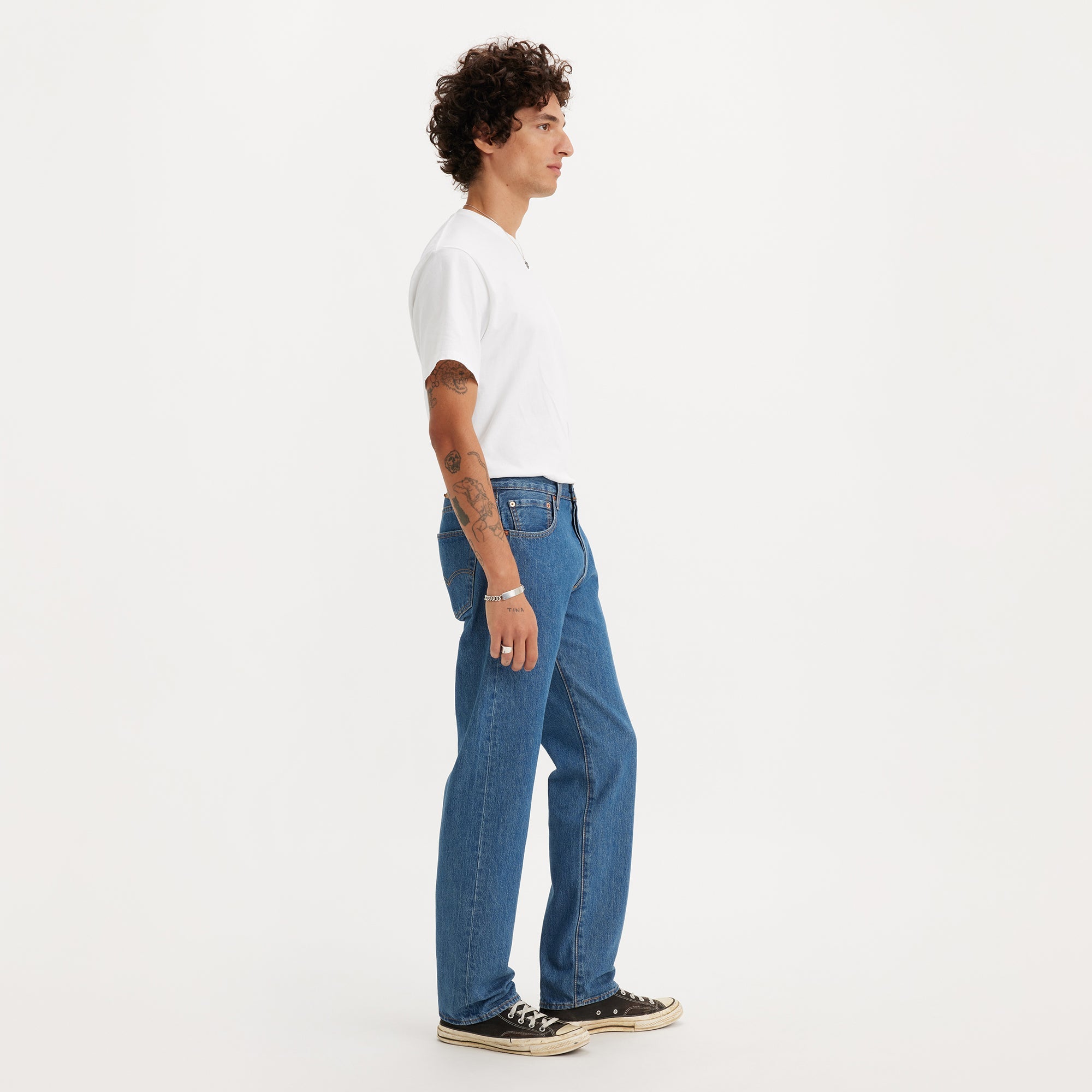 levis® mens 501® original jeans MEDIUM STONEWASH