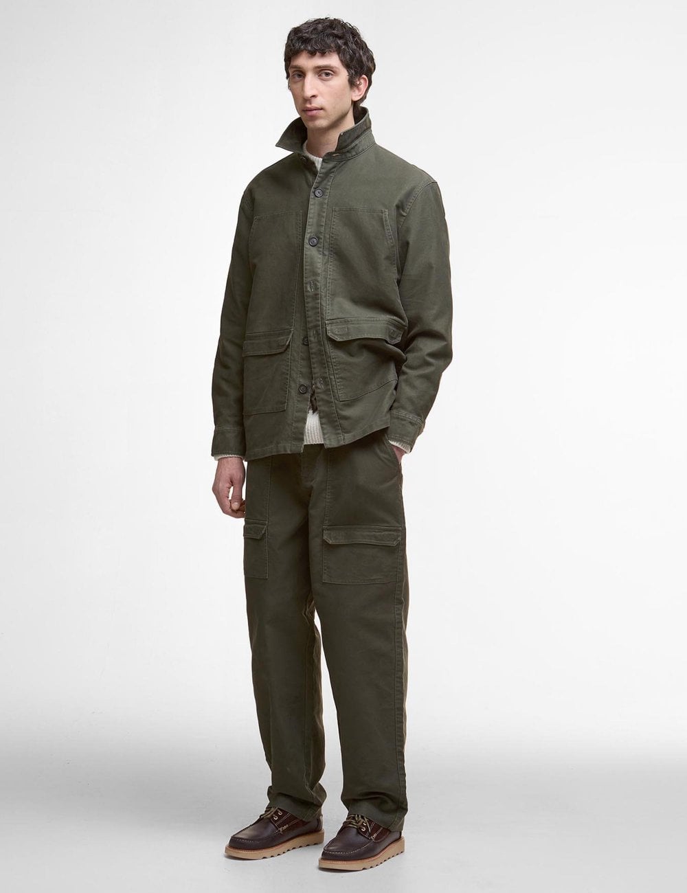 Barbour Newbirch O/S Shirt FOREST